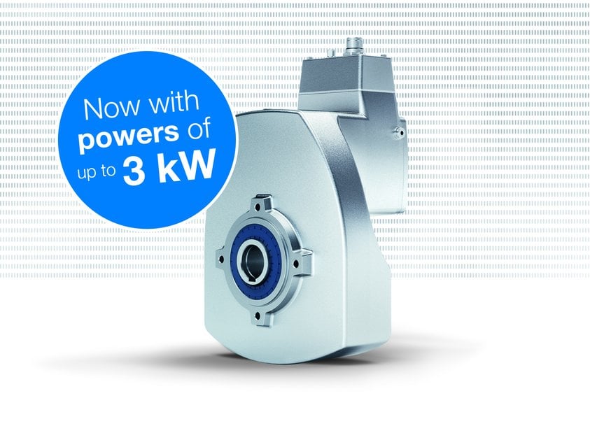 NORD DuoDrive now with powers of up to 3 kW Patented geared motor for ultimate energy efficiency
